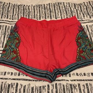 NWOT Boutique patterned shorts